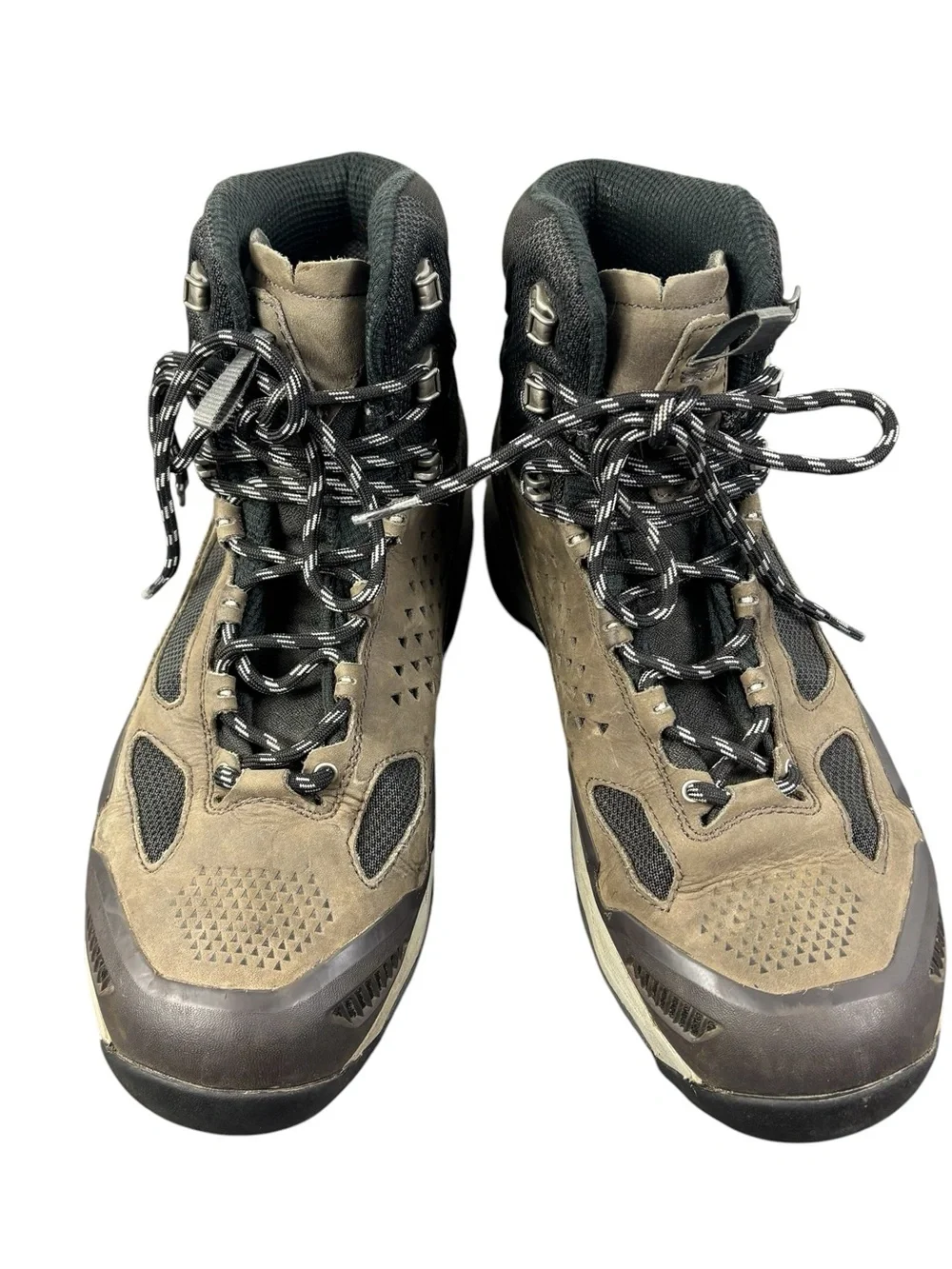 Vasque Breeze GTX Black Brown Nubuck Mesh Mens Size 10 Hiking Boots 7046